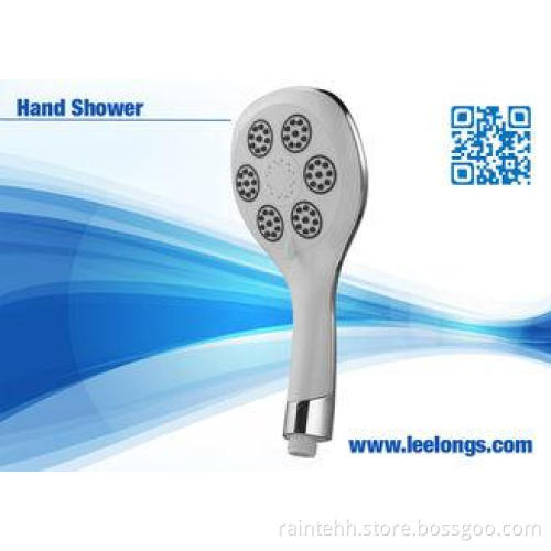 Square Eco Friendly Powerful Handheld Shower Head 5 Functio